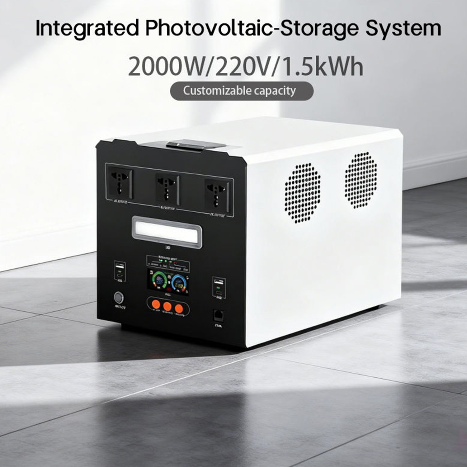 300W 24V 300Ah ODM Portable Power Station for Commercial | Battery Generator, Camping, Off Grid