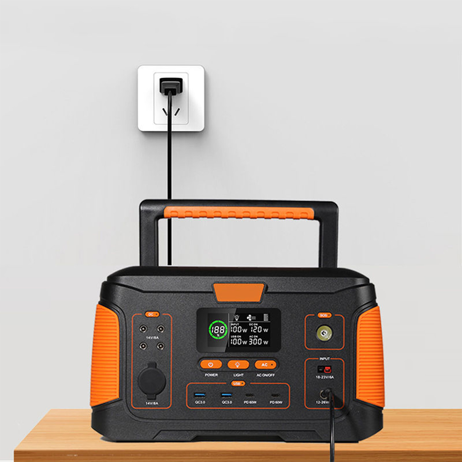 500W 51.2V 100Ah ODM Portable Power Station for Camping | RV, ODM, Camping