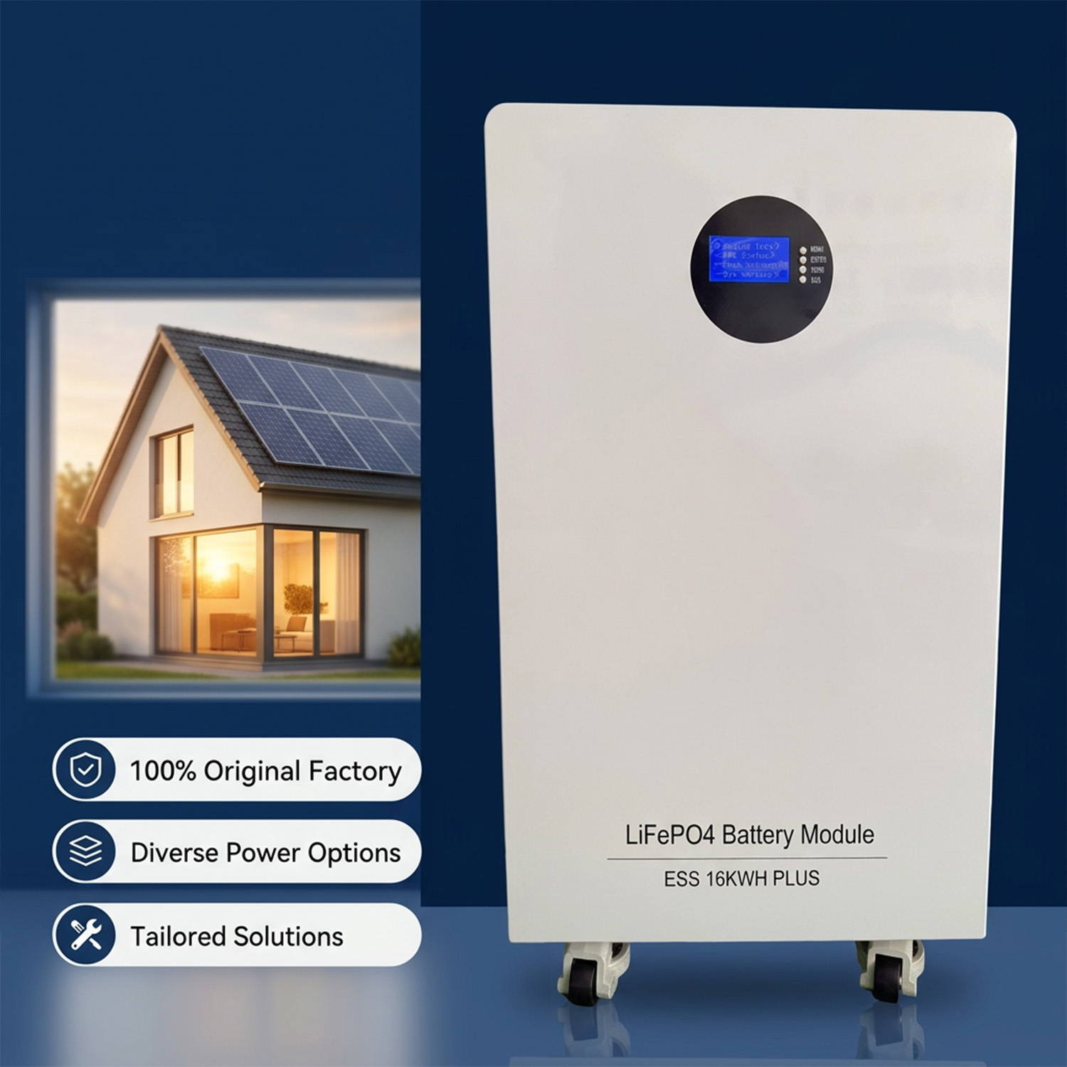 300W 48V 50Ah Custom Solar Energy Storage System for Home Backup | ODM, Home ESS, BESS