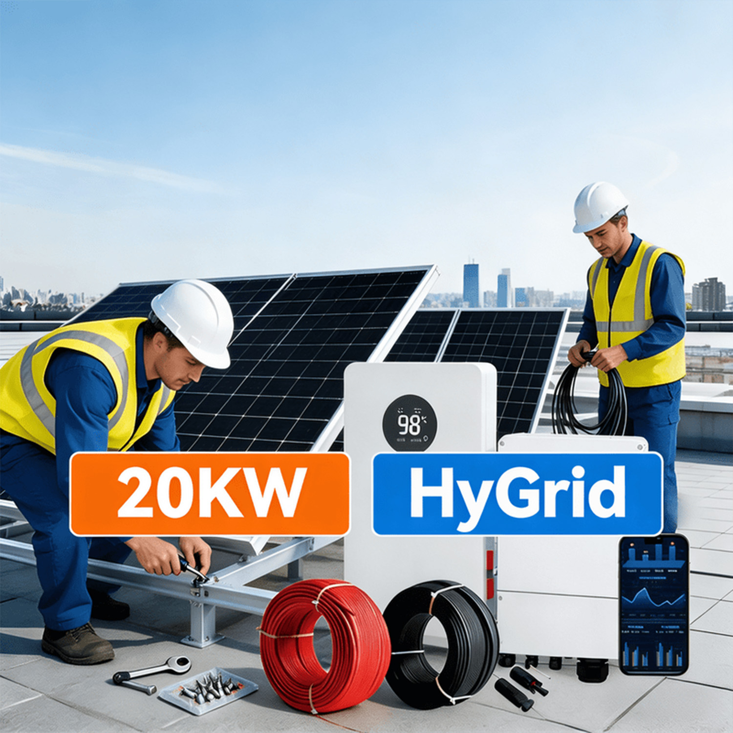 300W 51.2V 100Ah OEM Solar Energy Storage System for Camping | Industrial ESS, OEM, Commercial ESS