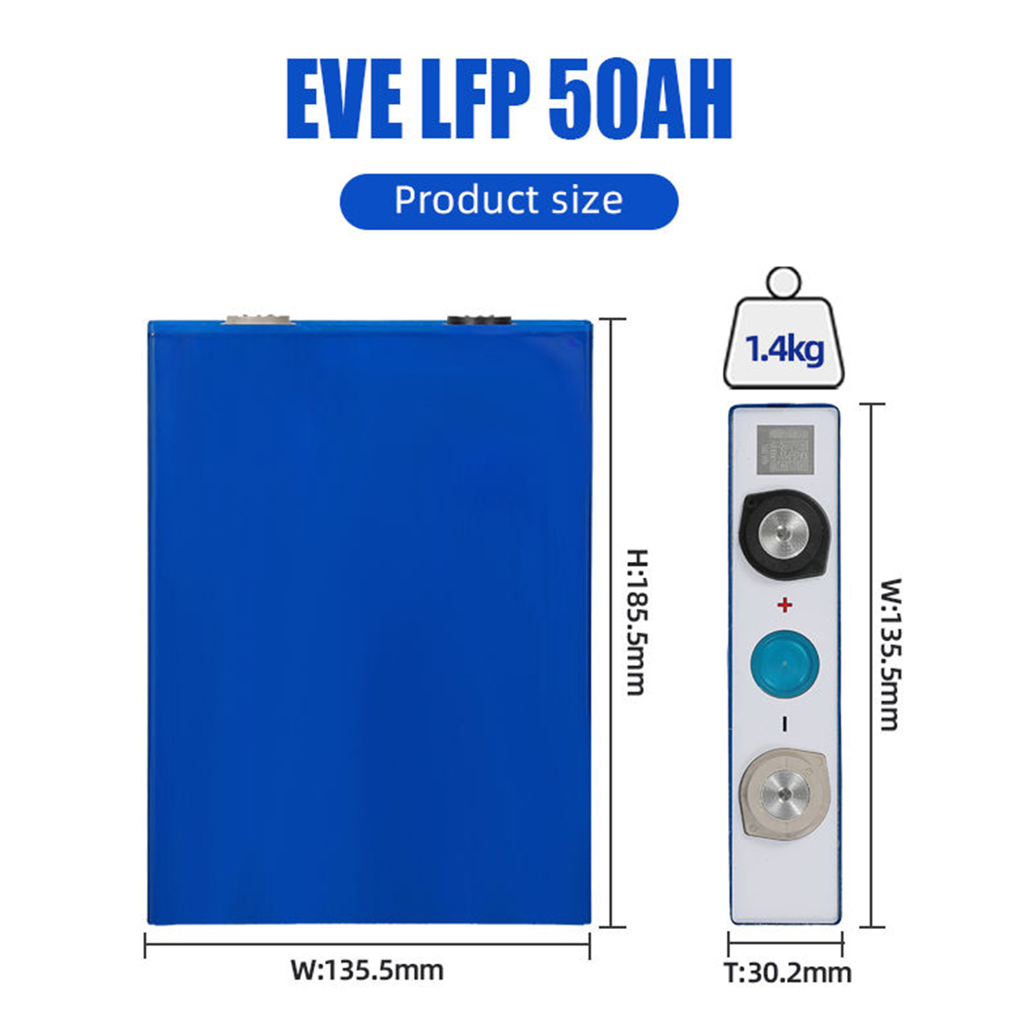 300W 51.2V 100Ah OEM Vehicle Lithium Battery for Camping | Truck Battery, OEM, RV Battery