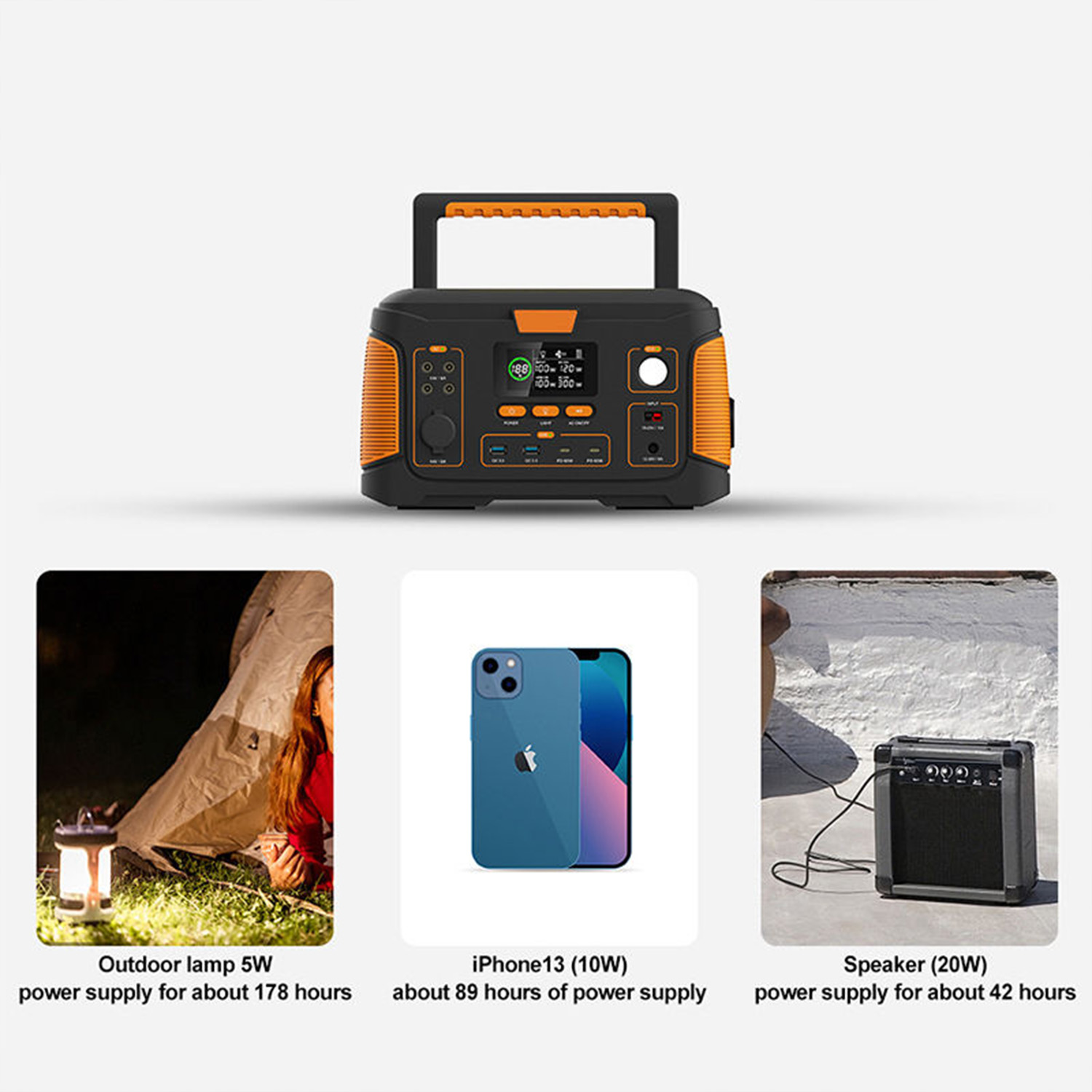 1000W 48V 50Ah OEM Portable Power Station for Home Backup | LiFePO4, RV, OEM