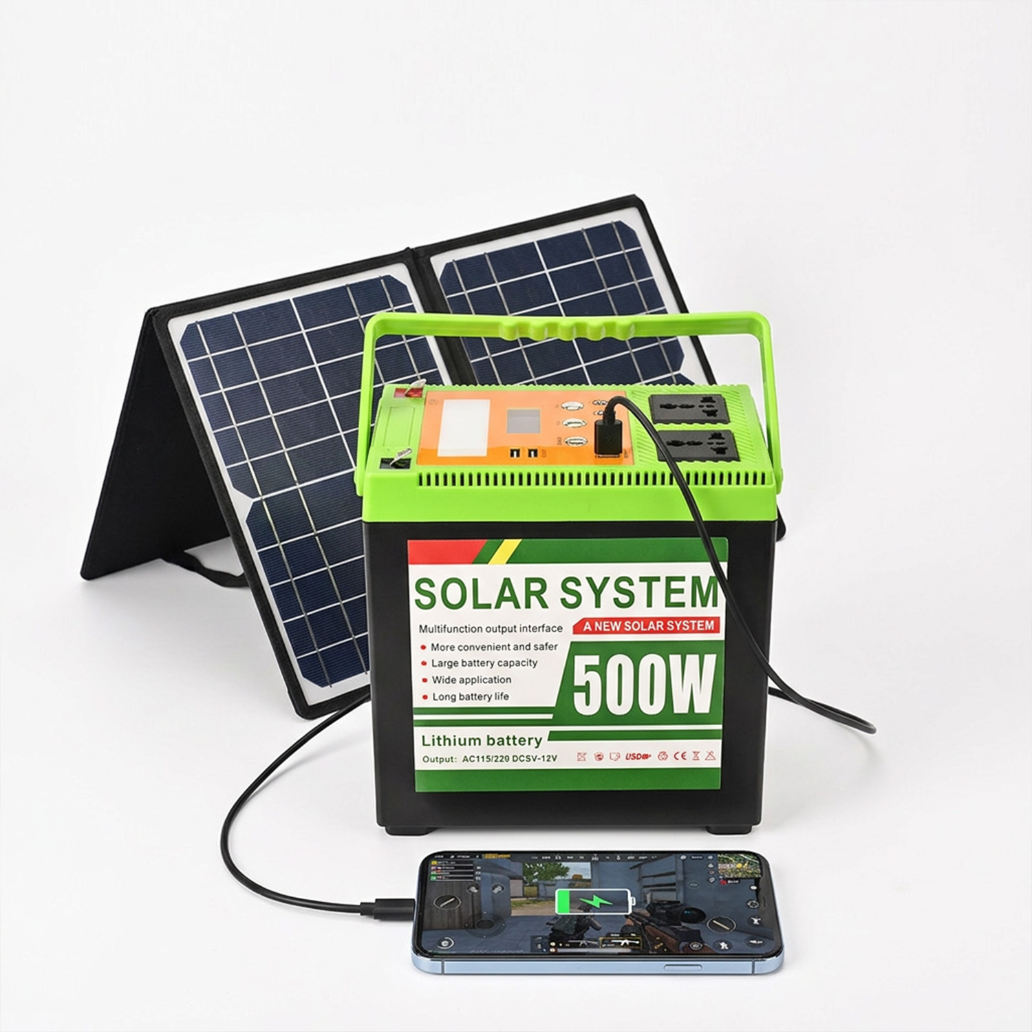 1000W 48V 200Ah Custom Portable Power Station for RV | ODM, Battery Generator, OEM