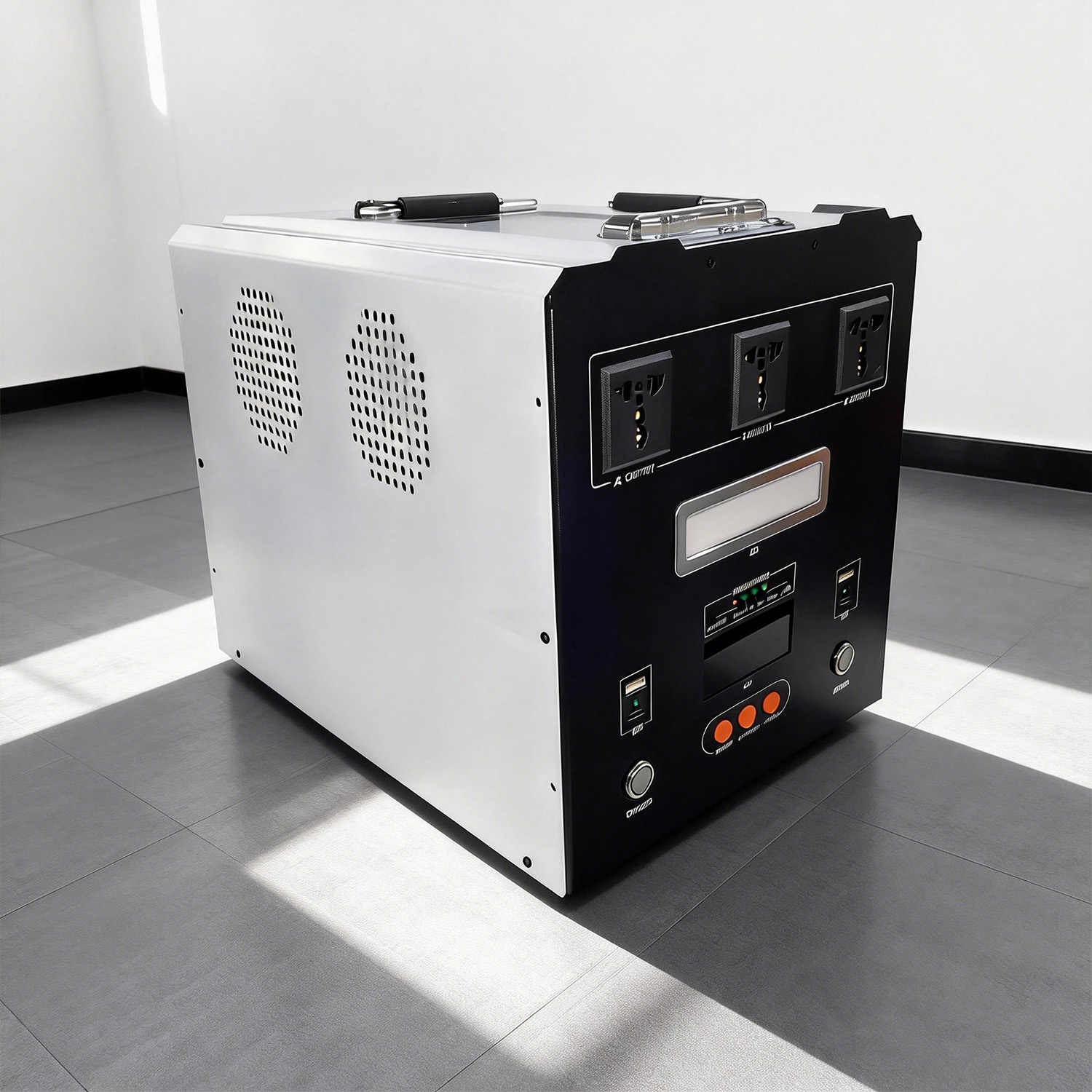 1500W 12V 50Ah Private Label Portable Power Station for Home Backup | ODM, Camping, Home Backup