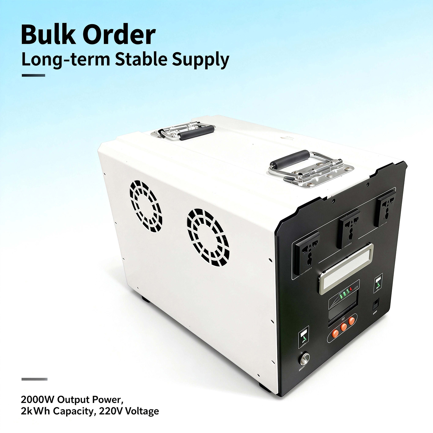 1500W 24V 280Ah Private Label Portable Power Station for Off Grid | Home Backup, Off Grid, LiFePO4