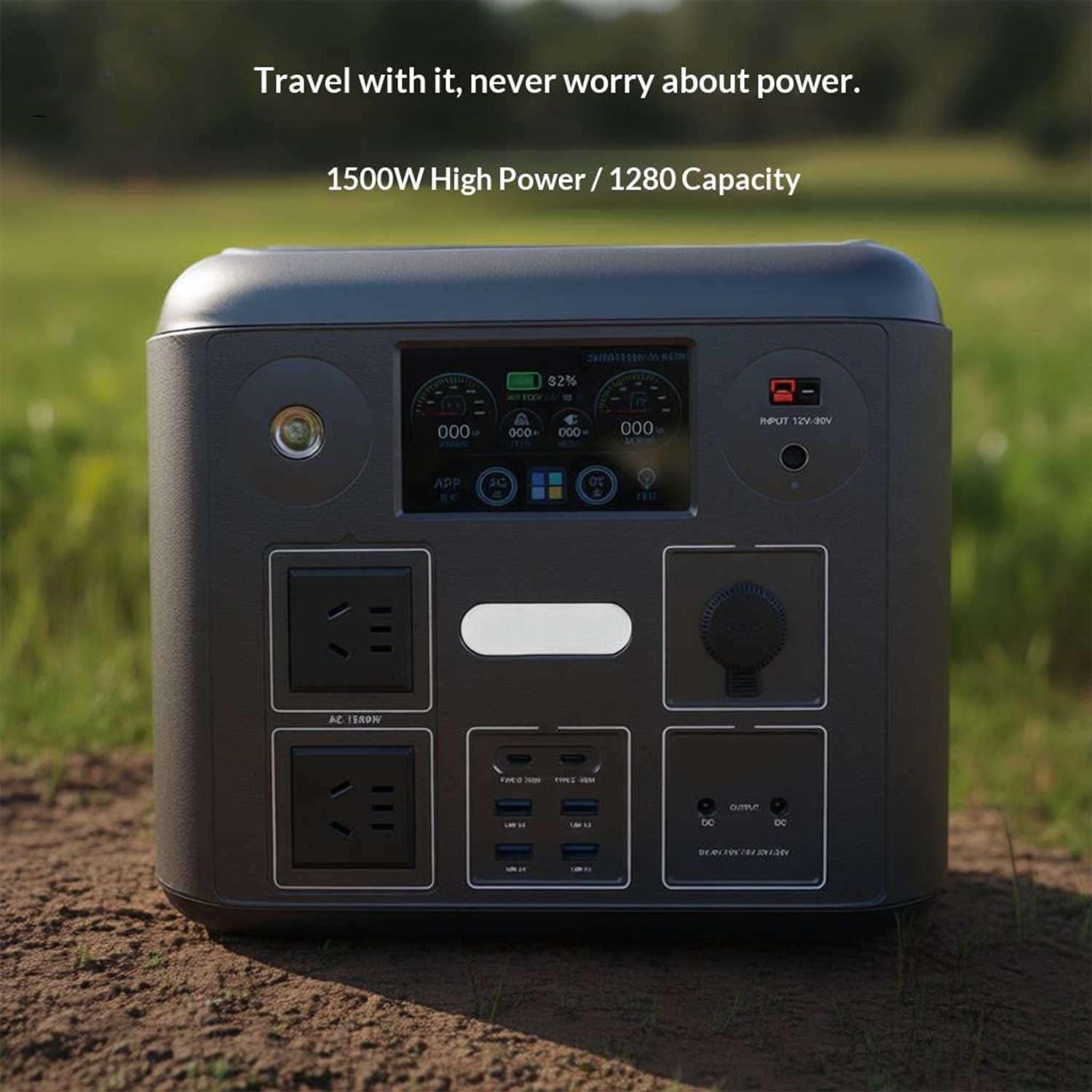 1500W 48V 280Ah OEM Portable Power Station for Off Grid | OEM, Home Backup, Camping