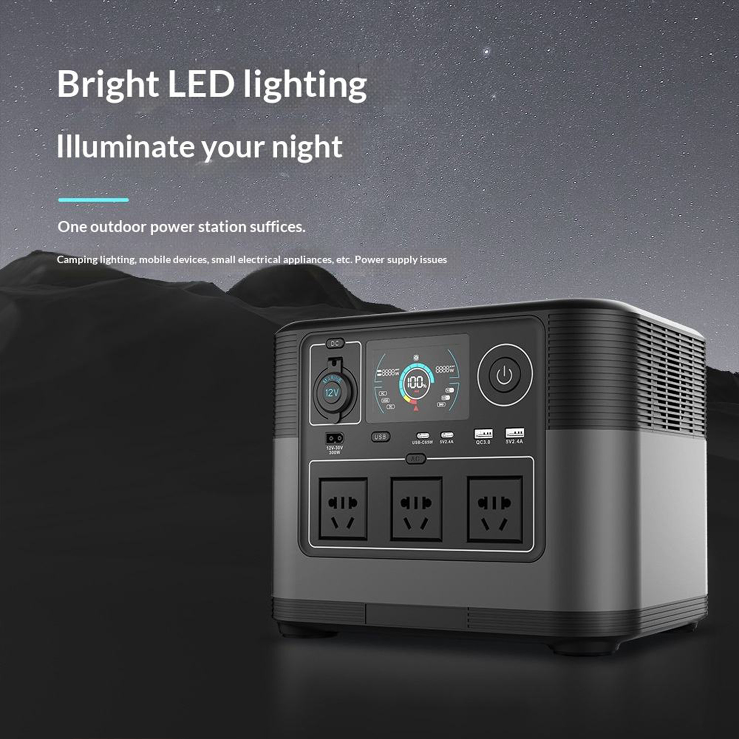 1500W 51.2V 300Ah Custom Portable Power Station for Commercial | ODM, Home Backup, Battery Generator