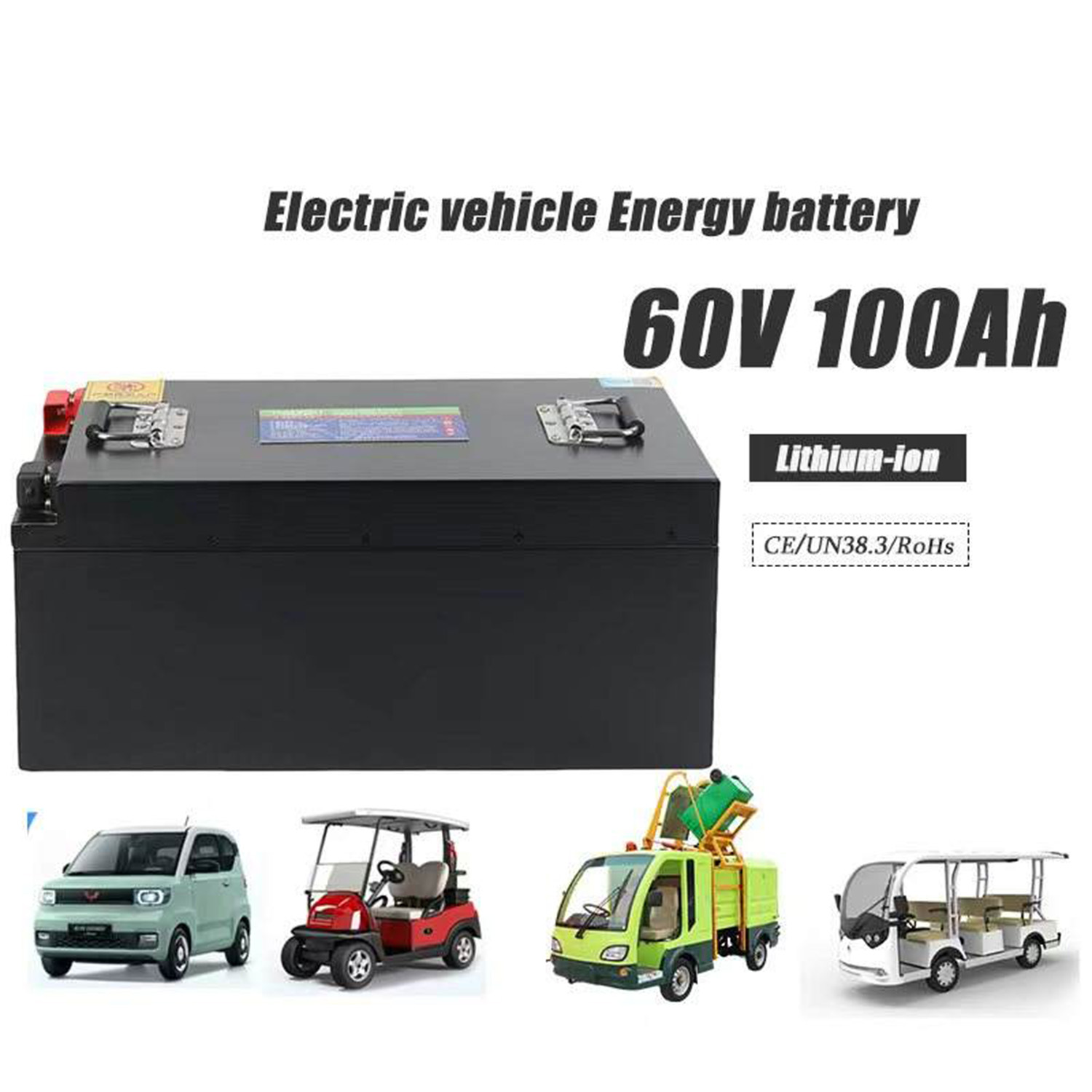 500W 96V 200Ah Private Label Vehicle Lithium Battery for RV | Fast Charge, LiFePO4, ODM