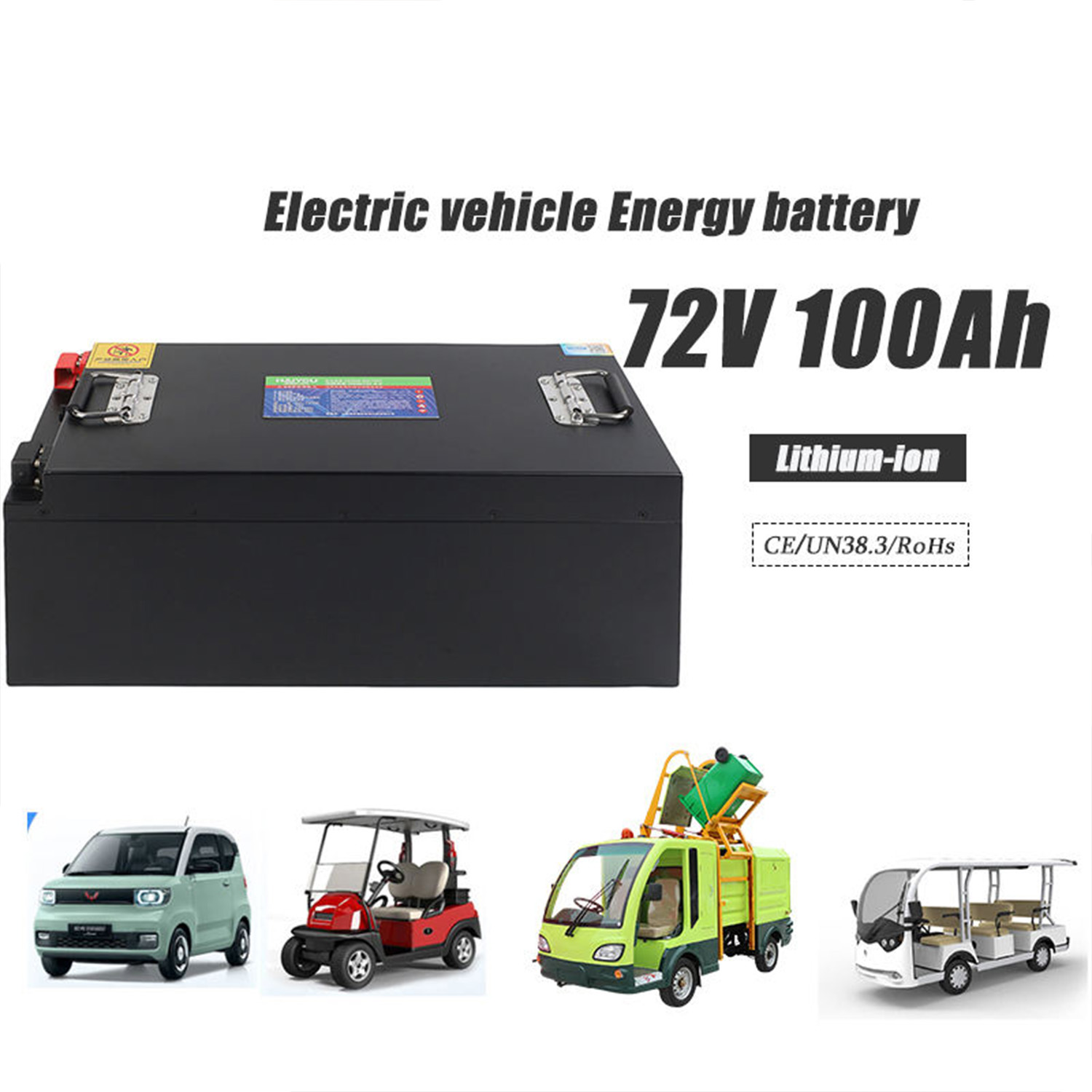 1000W 24V 100Ah OEM Vehicle Lithium Battery for Camping | RV Battery, OEM, Marine Battery