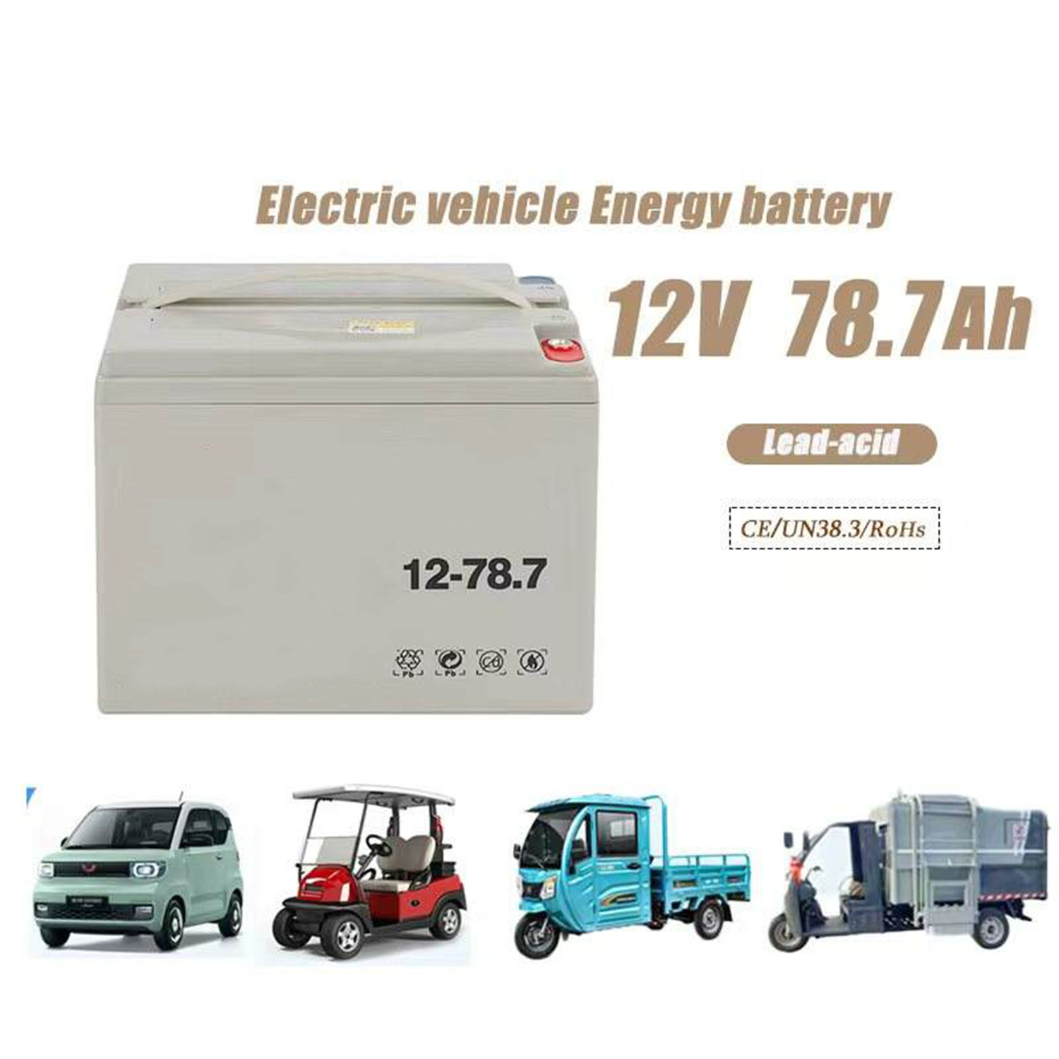 1000W 51.2V 200Ah Private Label Vehicle Lithium Battery for RV | Golf Cart Battery, OEM, Marine Battery