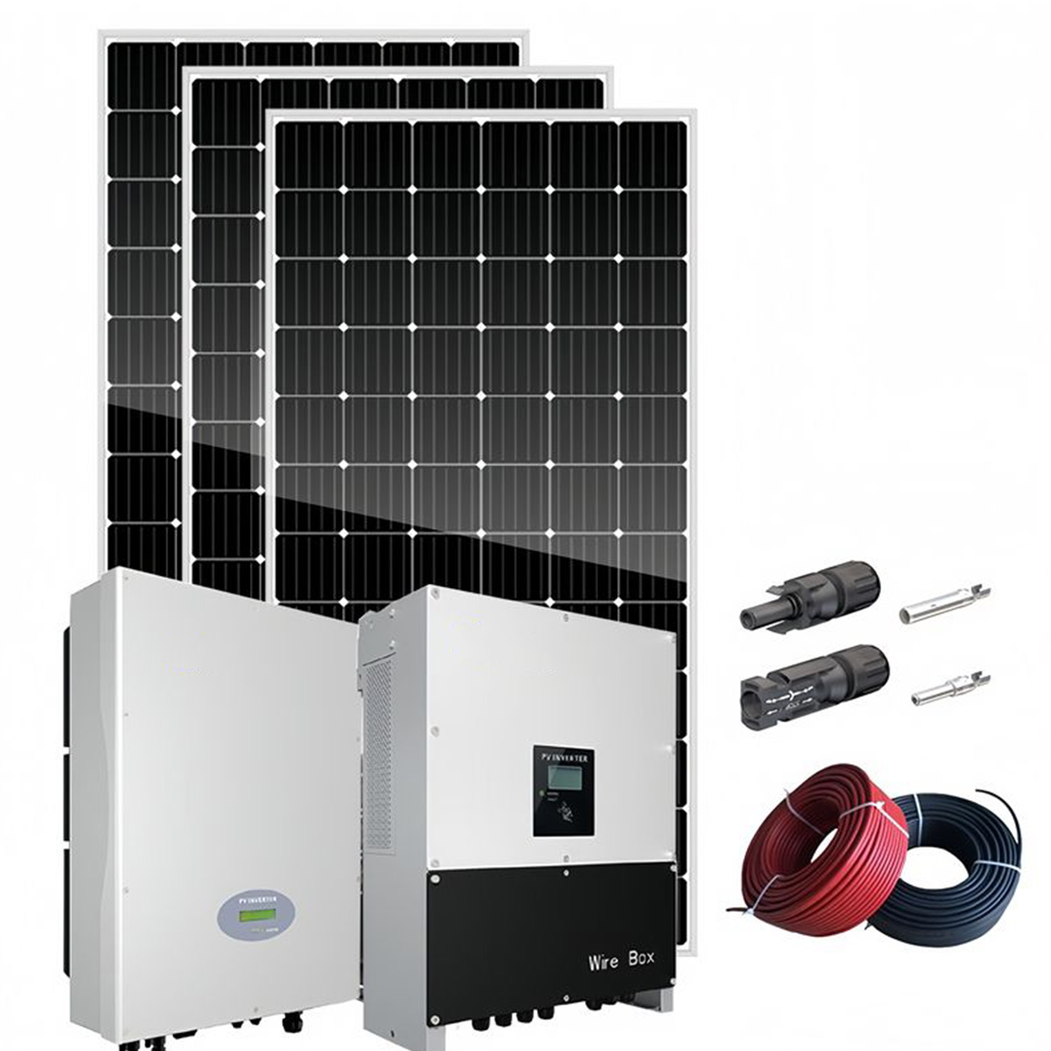 1000W 48V 280Ah Private Label Solar Panel Solution for Off Grid | Monocrystalline, Portable, Bifacial