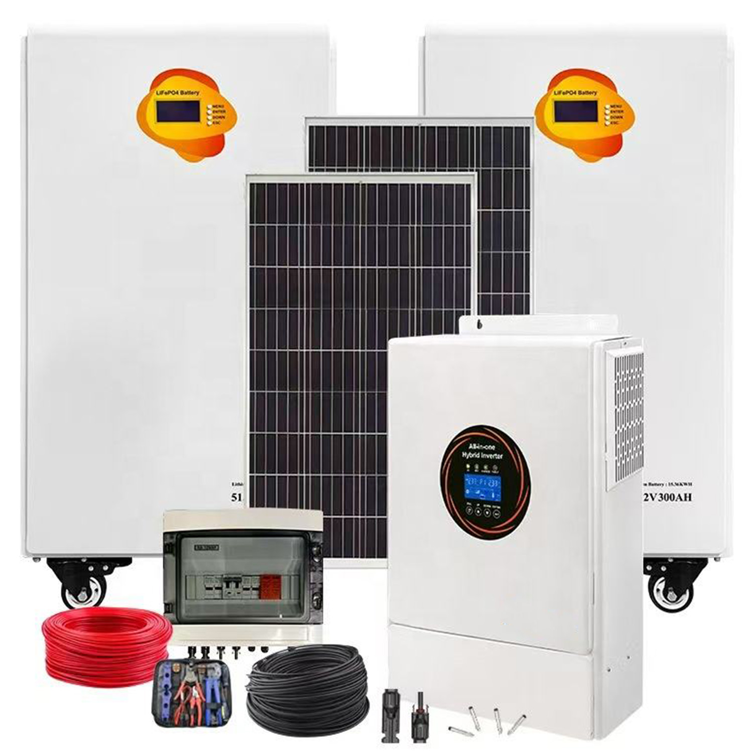 1500W 51.2V 50Ah Custom Solar Panel Solution for Home Backup | ODM, Monocrystalline, OEM